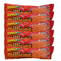Zappo Millions Strawberry Flavour 75g x 6 Piece Pack (Featured Image)