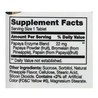 21st Century Papaya Enzyme 100 Tablets - Gluten Free - Aussie Variety-AU Ancel Online