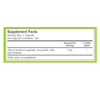 Natures Way Boron Complex 3 mg 100 Capsules - Aussie Variety-AU Ancel Online