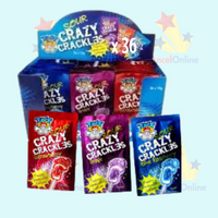 TNT Sour Crazy Crackles 10g - 36 Pack - Aussie Variety-AU Ancel Online