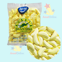 Allseps Aussie Glucose Banana Lollies 500g - Aussie Variety-AU Ancel Online
