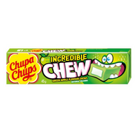 Chupa Chups Incredible Chew Green Apple 45g x 20 Packs - Aussie Variety-AU Ancel Online