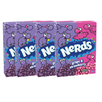 Nerds Lollies Strawberry and Grape 45g - 4 Box Pack - Aussie Variety-AU Ancel Online