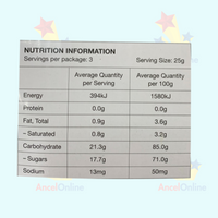 Zappo Millions Blueberry Flavour 75g - 6 Pack - Aussie Variety-AU Ancel Online