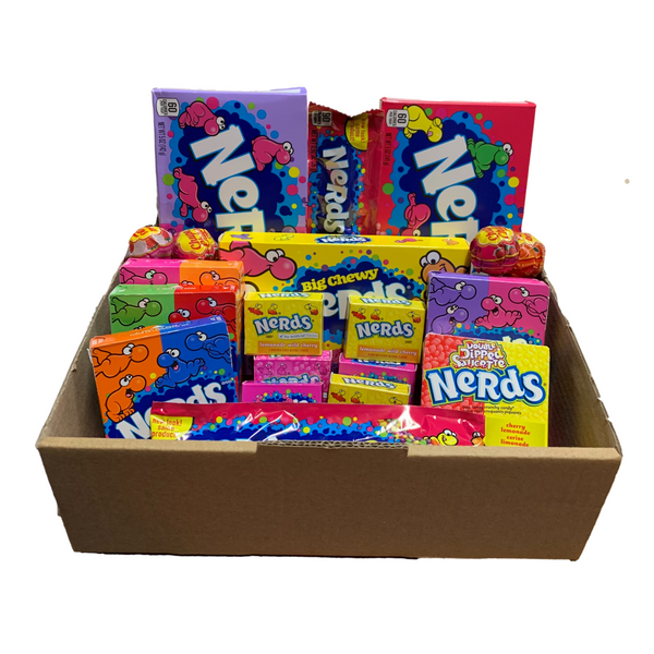 treat boxes American candy nerds
