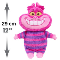 Disney Junior Alice’s Wonderland Bakery Cheshire Cat plush toy 12 inch with glow in the dark eyes ages 3 plus
