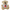 Teddy bear wearing a white shirt with a red apple graphic and 'Thank You' text on a white background