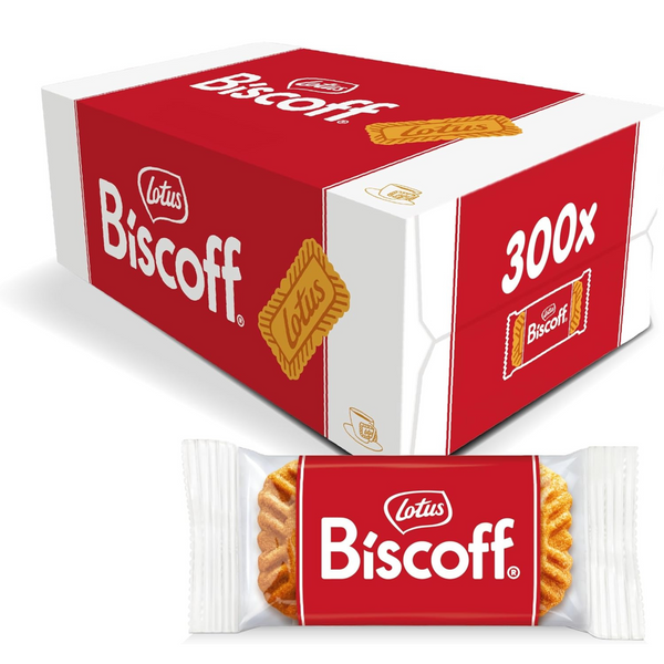 Lotus Biscoff biscuits portion packs – 50g x 6 bulk box