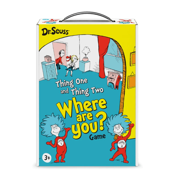 Funko Dr. Seuss Thing One and Thing Two Where Are You? Board Game ages 3 plus