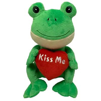 Kiss Me Frog Red Heart 21cm Soft Plush Toy Love Romantic Gift Cute Soft Animal (Copy) (Featured Image)
