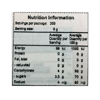 Fini Camel Balls 5g Liquid Filled Extra Sour Bubble Gum - 200 Pack (Gluten Free)
