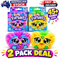 Furby Furblets Ree-Mix & Hoo-Lah 2 Pack Electronic Musical Toys (Featured Image)
