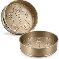 Christmas Gingerbread Man Springform Cake Tin 26cm Non-Stick Round Baking Pan – Cucina – 1 Piece (Featured Image)
