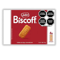 Lotus Biscoff - 1Kg Caramelised Biscuit - 4 x 250g Pack (Featured Image)

