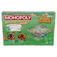 Monopoly Animal Crossing New Horizons Edition board game ages 8 plus 2 to 4 players
