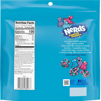 Nerds Gummy Clusters Very Berry 524g (18.5 Ounce) Resealable Bag
