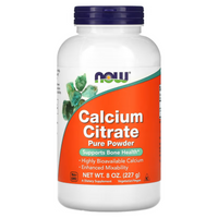 Now Calcium Citrate Pure Powder 227g (8oz) (Featured Image)
