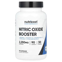 Nutricost Nitric Oxide Booster 2250mg Per Serving 90 Capsules