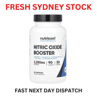 Nutricost Nitric Oxide Booster 2250mg Per Serving 90 Capsules
