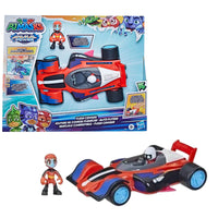 PJ Masks Animal Power Flash Cruiser vehicle toy with Carly figure lights and sounds ages 3 plus
