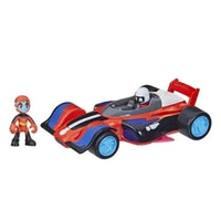 PJ Masks Animal Power Flash Cruiser vehicle toy with Carly figure lights and sounds ages 3 plus
