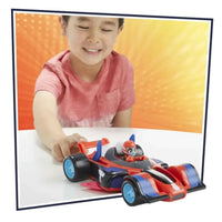 PJ Masks Animal Power Flash Cruiser vehicle toy with Carly figure lights and sounds ages 3 plus

