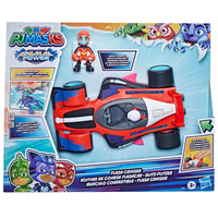 PJ Masks Animal Power Flash Cruiser vehicle toy with Carly figure lights and sounds ages 3 plus
