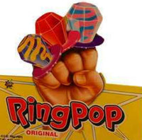 Topps Original Ring Pop Lollipops 14g x 24 Piece Pack
