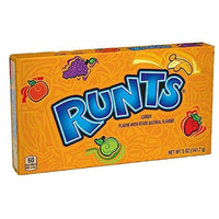 Runts Theatre Box – 12 Pack - Bulk American fruit candy in theatre boxes, ideal for events, Halloween, party bags, and nostalgic candy fans 
