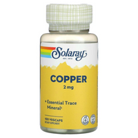 Solaray Copper 2 mg 100 VegCaps (Featured Image)
