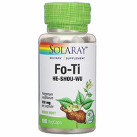 Solaray Fo-Ti He-Shou-Wu 610mg 100 VegCaps Herbal Supplement (Featured Image)
