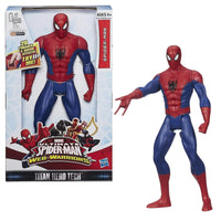 Marvel Titan Hero Tech Electronic Spider-Man 12 inch action figure toy with sounds ages 4 plus
