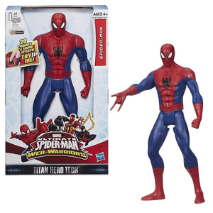 Marvel Titan Hero Tech Electronic Spider-Man 12 inch action figure toy with sounds ages 4 plus