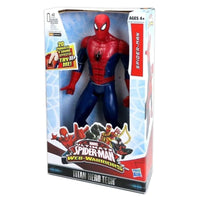 Marvel Titan Hero Tech Electronic Spider-Man 12 inch action figure toy with sounds ages 4 plus

