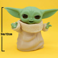Star Wars The Mandalorian Mixin Moods Grogu Action Figure Toy – Poseable Collectible Baby Yoda
