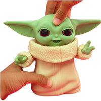 Star Wars The Mandalorian Mixin Moods Grogu Action Figure Toy – Poseable Collectible Baby Yoda
