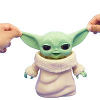 Star Wars The Mandalorian Mixin Moods Grogu Action Figure Toy – Poseable Collectible Baby Yoda
