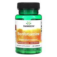 Swanson Benfotiamine 160 mg 60 Capsules High Potency (Featured Image)
