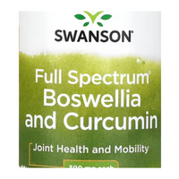 Swanson Full Spectrum Boswellia And Curcumin 300 mg 60 Capsules
