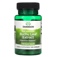 Swanson Buchu Leaf Full-Spectrum 100mg 60 Capsules (Featured Image)
