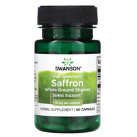 Swanson Full Spectrum Saffron 15 mg 60 Capsules (Featured Image)
