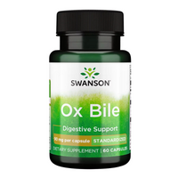 Swanson Ox Bile 90 mg 60 Capsules (Featured Image)
