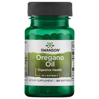 Swanson oregano oil 10 to 1 extract 120 softgels bottle supplement (Featured Image)
