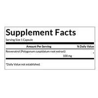 Swanson Resveratrol 100 mg 30 Capsules
