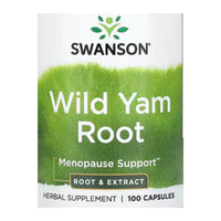 Swanson Wild Yam Root 100 Capsules
