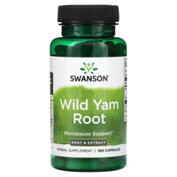 Swanson Wild Yam Root 100 Capsules
