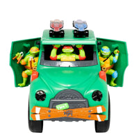 Teenage Mutant Ninja Turtles Party Cruiser vehicle toy with lights sounds rocket launcher ages 3 plus
