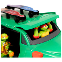Teenage Mutant Ninja Turtles Party Cruiser vehicle toy with lights sounds rocket launcher ages 3 plus
