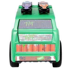 Teenage Mutant Ninja Turtles Party Cruiser vehicle toy with lights sounds rocket launcher ages 3 plus