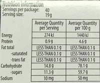 Trolli Sour Gecko 19g - 40 Piece Pack
